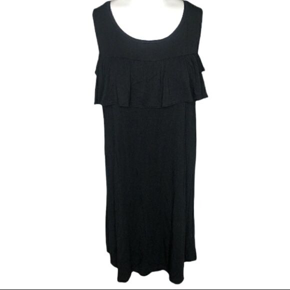 Adrienne Vittadini size M cold shoulder dress - Picture 1 of 5